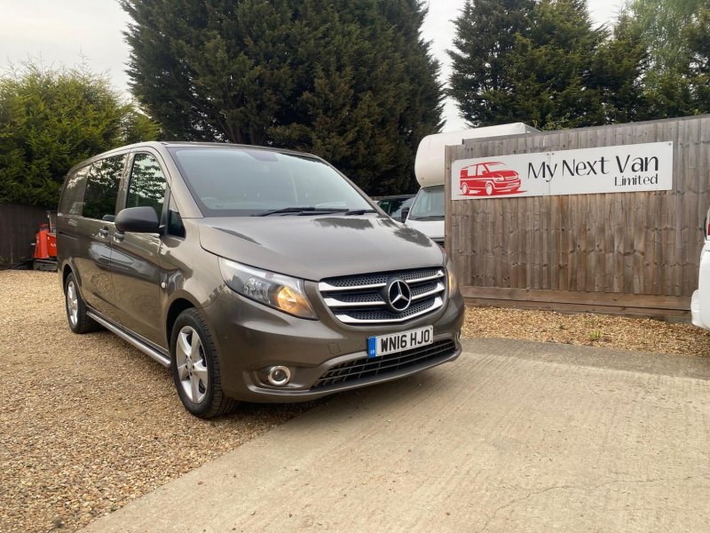 View MERCEDES-BENZ VITO 2.1 119 CDI BlueTEC Sport Crew Van G-Tronic+ RWD L2 Euro 6 (s/s) 5dr (LWB)