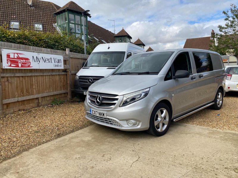 View MERCEDES-BENZ VITO 2.1 119 CDI BlueTEC Sport Crew Van G-Tronic+ RWD L1 Euro 6 (s/s) 5dr