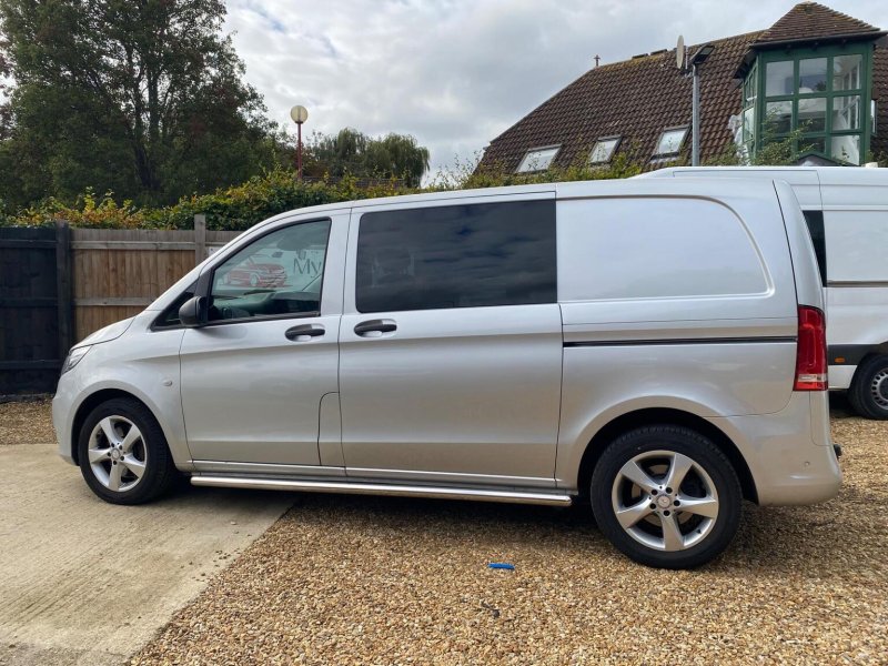 View MERCEDES-BENZ VITO 2.1 119 CDI BlueTEC Sport Crew Van G-Tronic+ RWD L1 Euro 6 (s/s) 5dr