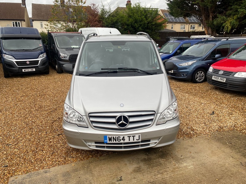 View MERCEDES-BENZ VITO 116 CDI DUALINER SPORT CREW VAN AUTO-FSH-AC-SAT NAV-NO VAT